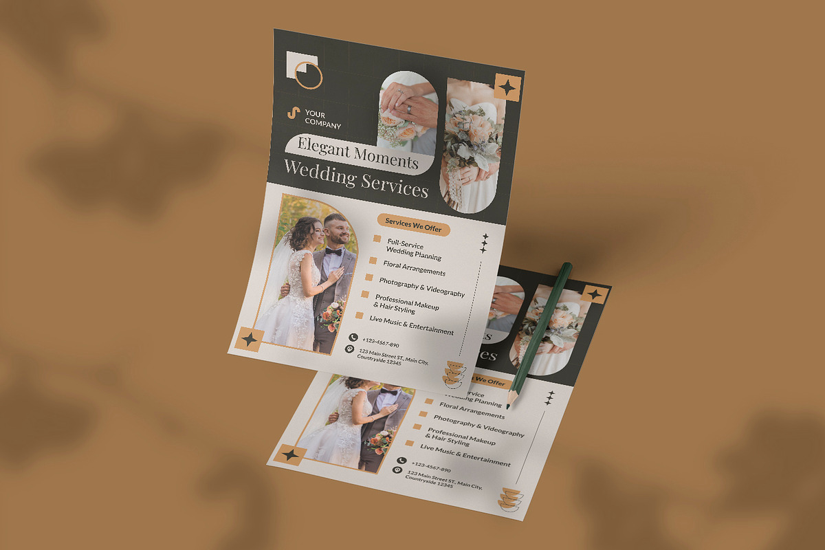Wedding Services - Poster, a Print Template by VUNIRA (Photo 2 of 2)