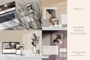 Branding Mockup Scene Creator, a Product Mockup by Harmonais Visual