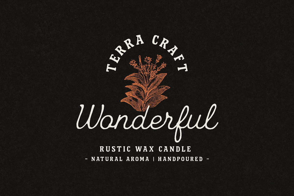Terra Craft – Serif & Script Duo, a Script Font by Creacy Studio (Photo 8 of 11)