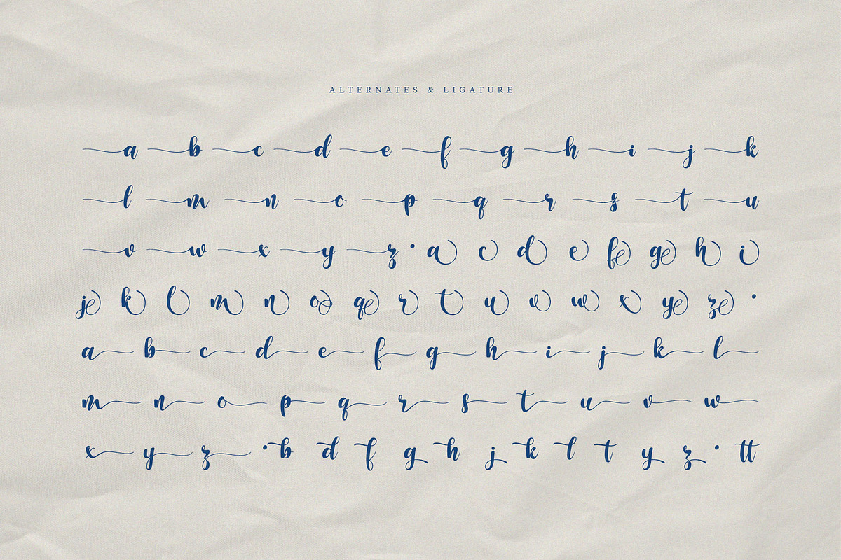 Shadenz - Script Display Font, a Script Font by Almeera Std (Photo 10 of 10)