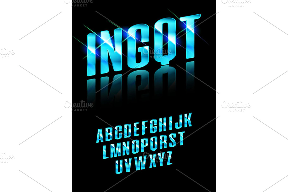 The Golden alphabet., a Graphic by Aromeo (Photo 4 of 4)