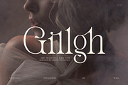 Gillgh Elegant Serif Font, a Serif Font by Perfectype (Thumbnail 1 of 8)