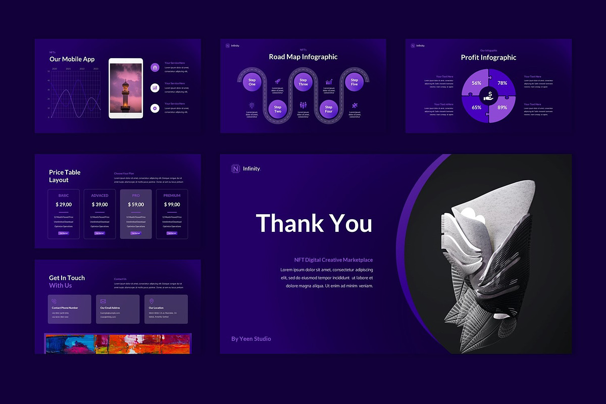 NFT Digital Marketplace Keynote, a Presentation Template by BumbleGraph Studio (Photo 5 of 5)