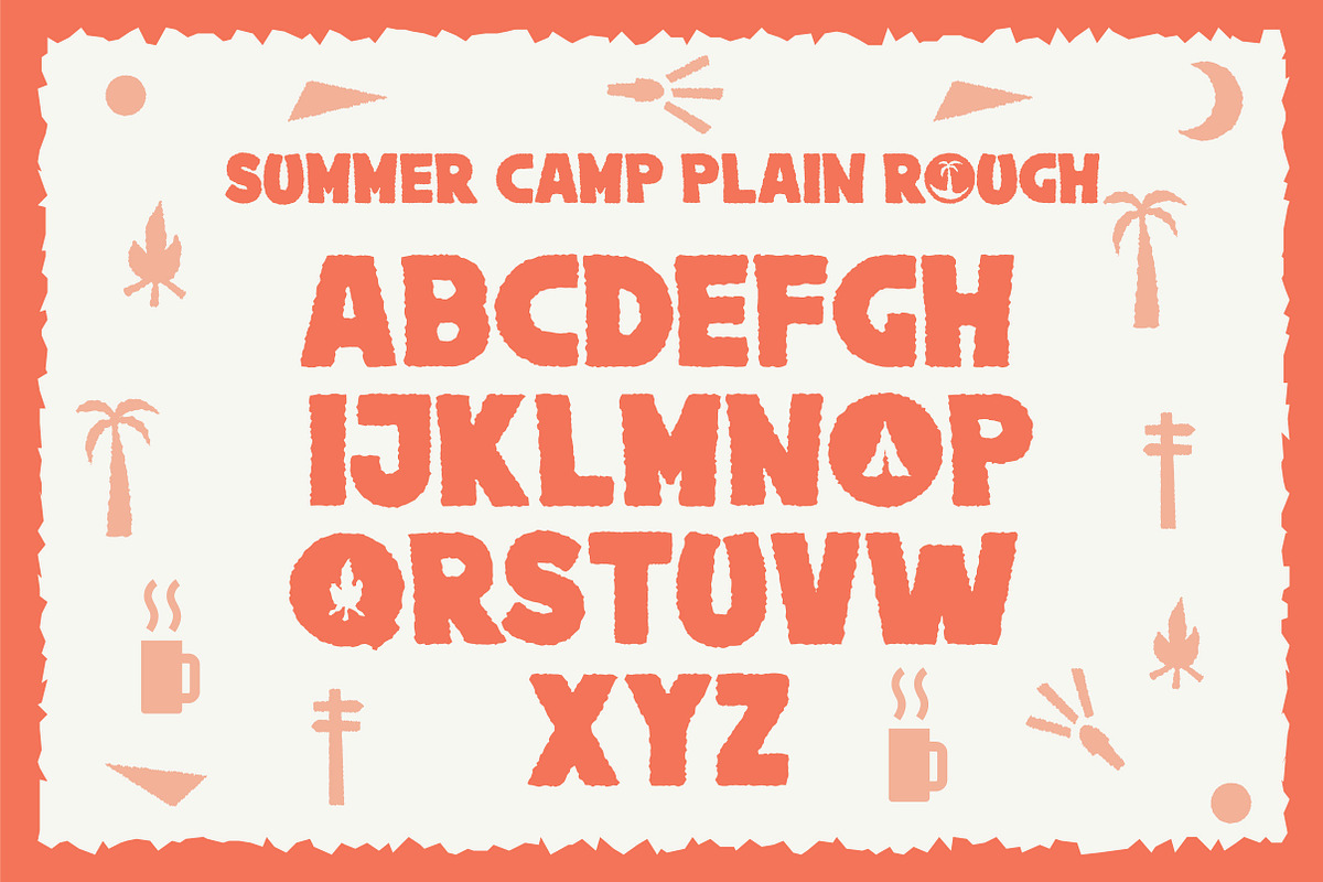 Summer Camp, a Font by caocastudio (Photo 4 of 7)