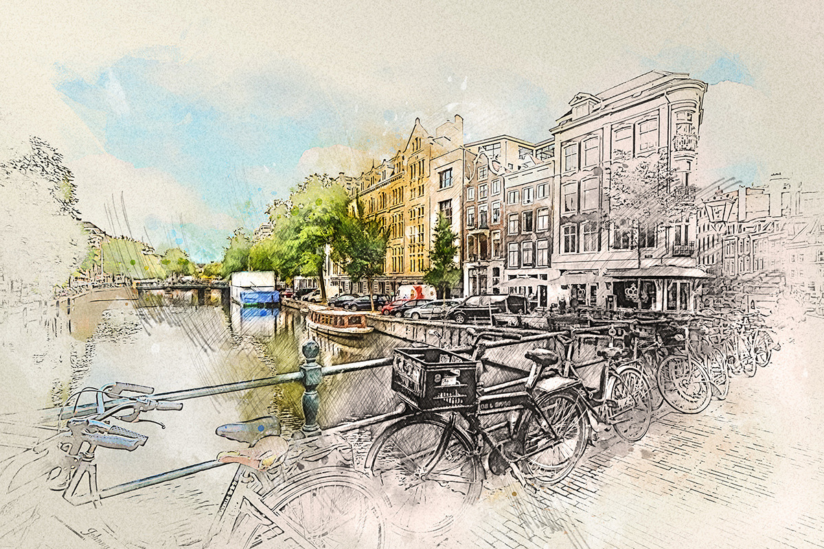 Quick Sketch Photoshop Action, an Action Add-On by GorynArt (Photo 6 of 17)