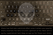 Alienz Regular, a Font by CozyFonts Foundry (Thumbnail 4 of 4)