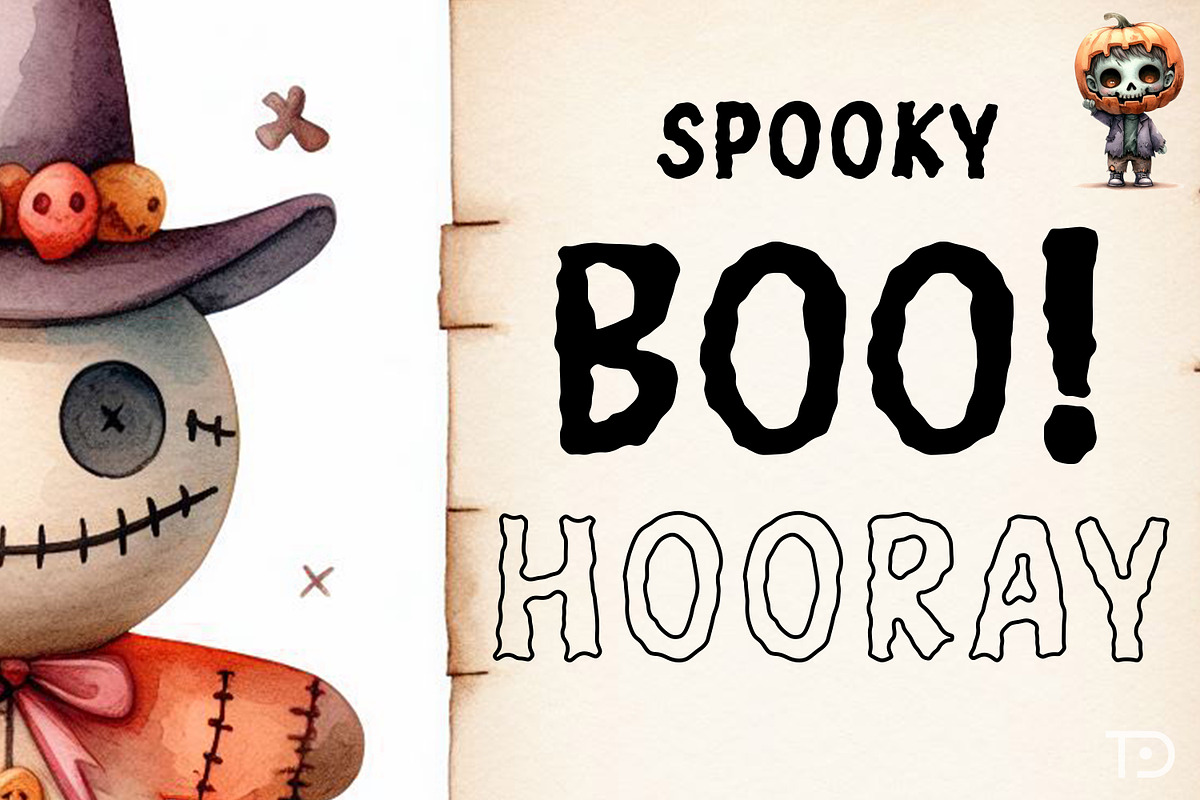 Lazy Paper Cut Four Bundle Font, a Handwritten Font by Tanondesign (Photo 5 of 8)