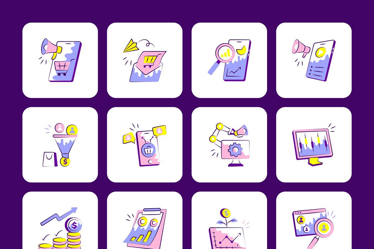 Digital Growth Bundle Icons, a Duotone Icon by Vectors Market (Photo 9 of 14)