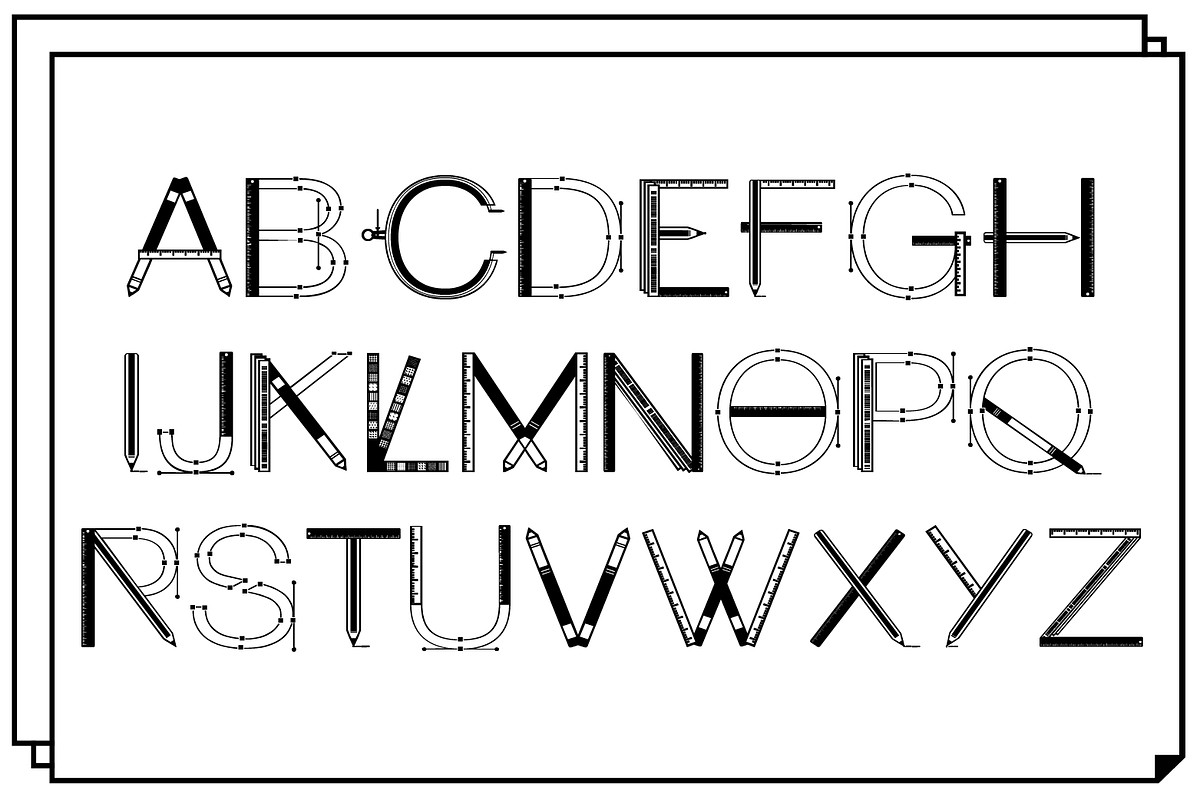 Craft Font preview 2