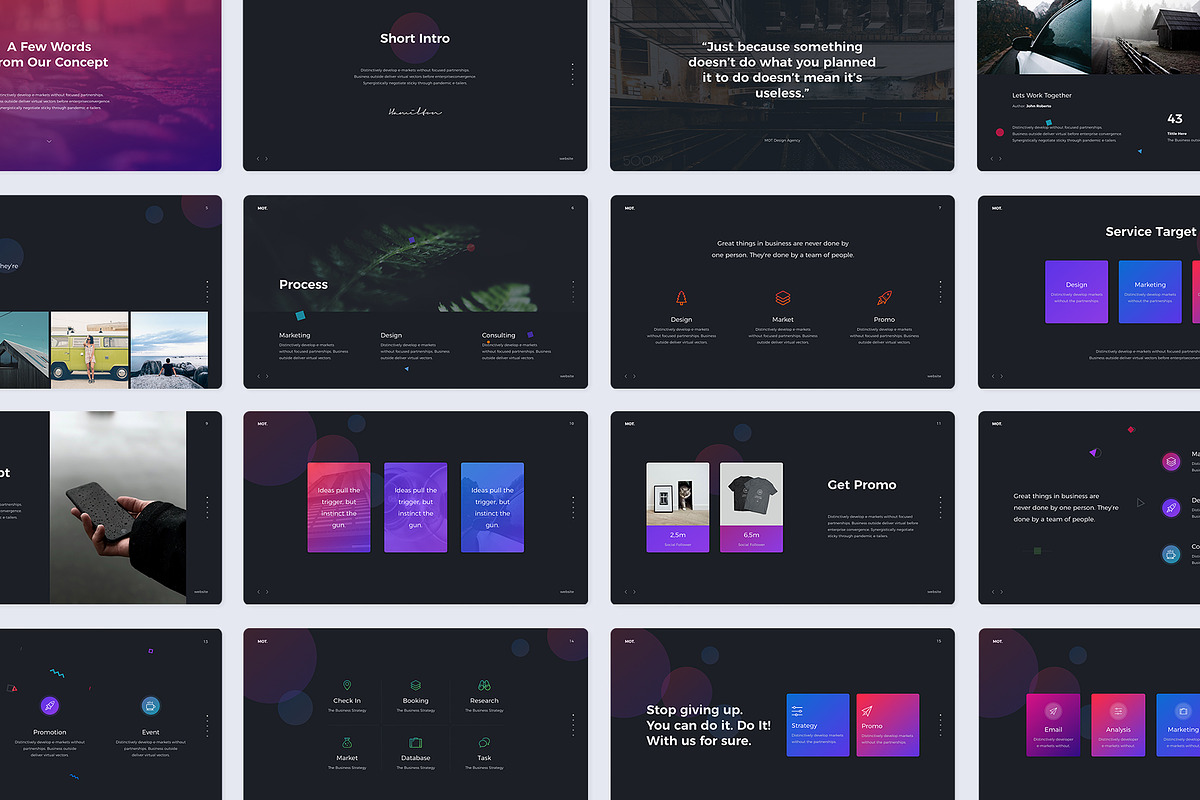 Motion - Colored & Creative Template, a Presentation Template by UDEA Store (Photo 16 of 18)