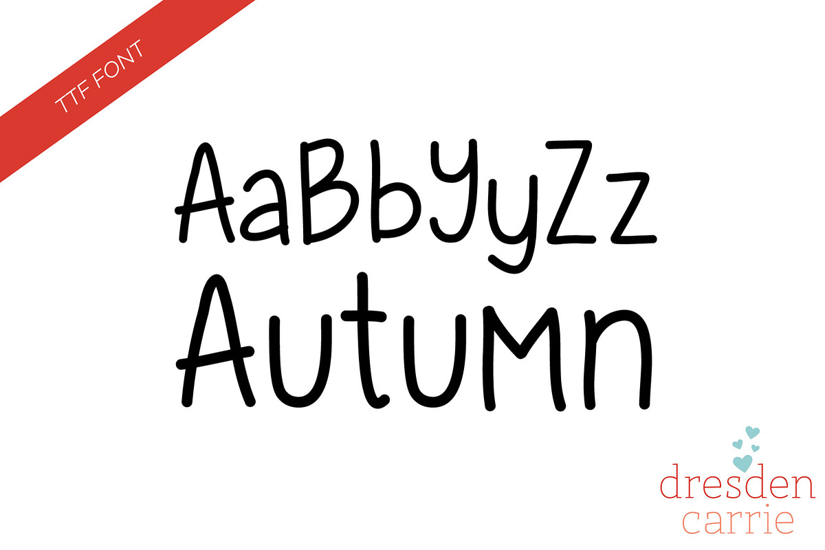 Autumn Hand-Drawn Font