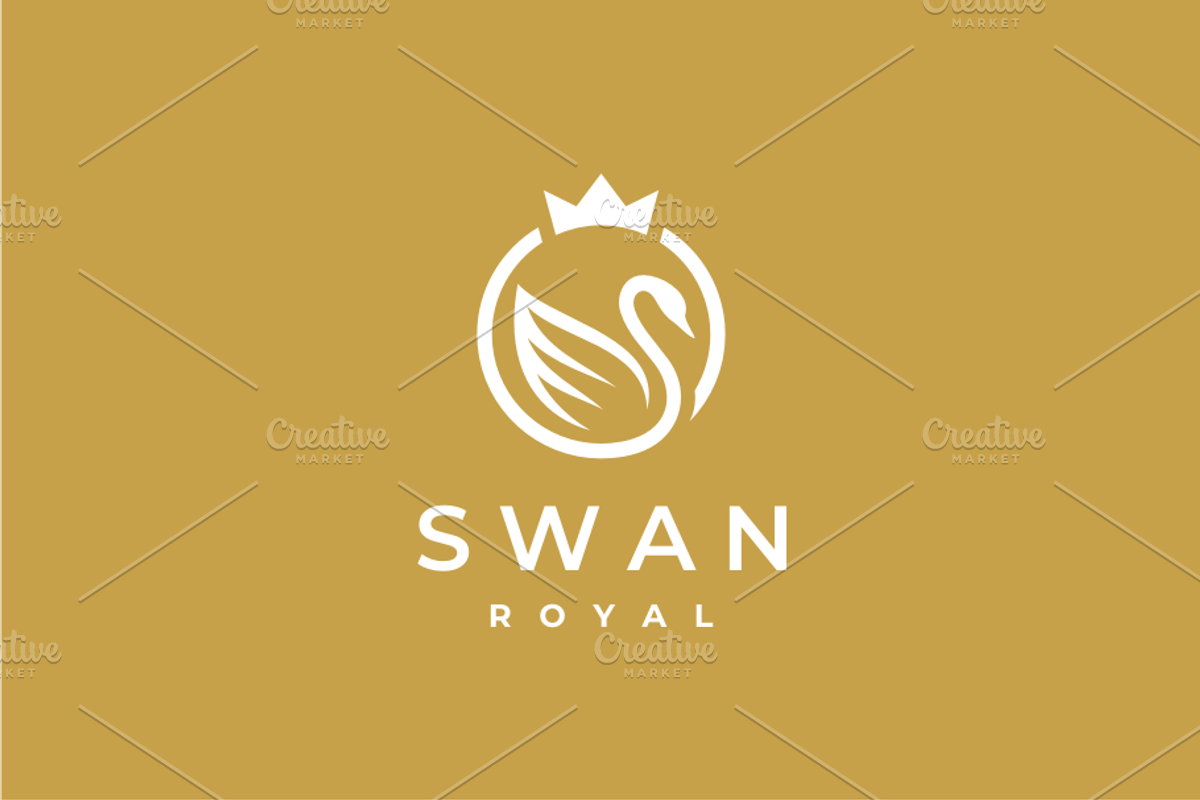King Swan Logo, a Branding & Logo Template by yopie (Photo 2 of 3)