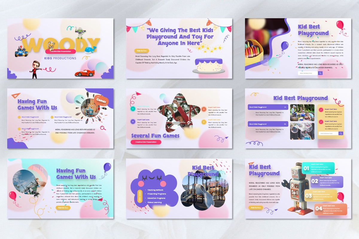 Woody - Kids Powerpoint, a Presentation Template by Dhabee (Photo 5 of 8)