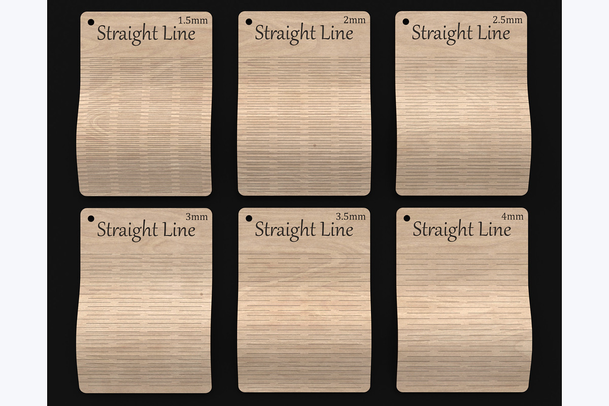 Flexible Living Hinges Laser Files, an Object Graphic by ThemeXDigital (Photo 3 of 9)