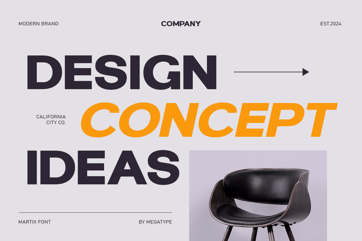 Martix | Sans Serif Font, a Sans Serif Font by Megatype (Photo 8 of 10)