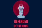 DEFENDER_of_the_Mars, a Branding & Logo Template by NicklancerShop (Thumbnail 1 of 2)