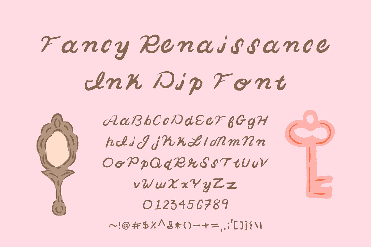 Renaissance Romance Patterns & Fonts, a Pattern Graphic by Liz Kohler Brown (Photo 5 of 11)