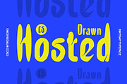 CS Hosted Drawn, a Sans Serif Font by Craft Supply Co. (Thumbnail 1 of 8)