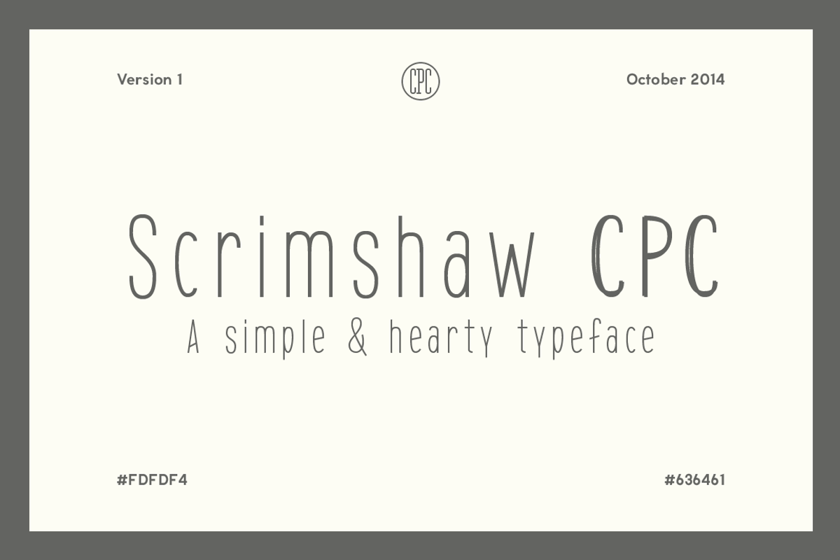 Scrimshaw CPC