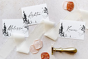 Mountain Forest Wedding Suite, an Invitation Template by BlueRobinDesignShop (Thumbnail 6 of 16)