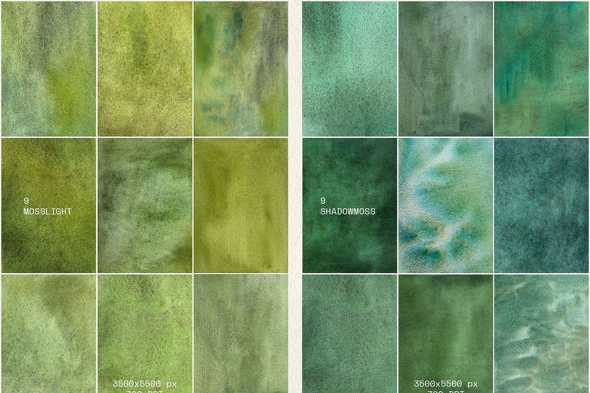Mossveil · 48 Watercolor Textures, a Texture Graphic by alonahaidash (Photo 9 of 13)
