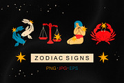 Zodiac signs, an Object Illustration by Twisted Tail (Thumbnail 7 of 7)