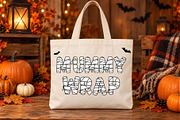 Mummy Wrap - Halloween Font, a Symbol Font by AnningArts (Thumbnail 2 of 7)