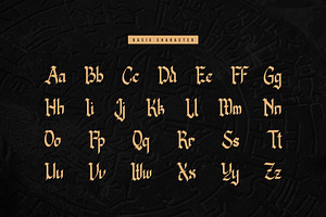 Rudra Great Blackletter Typeface