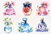 Perfume Scents with Flowers Clipart, an Illustration by Dream Creation (Thumbnail 2 of 7)