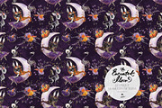 Halloween Gothic Woodland Patterns, a Pattern Graphic by KaramfilaS (Thumbnail 15 of 28)