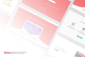 Talented - HTML Template With Sketch