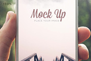 Hand on Smartphone - Mock Up, an iPhone Mockup by Foos (Thumbnail 3 of 3)