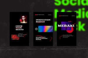 MERAKI - Social Media Brand Pack