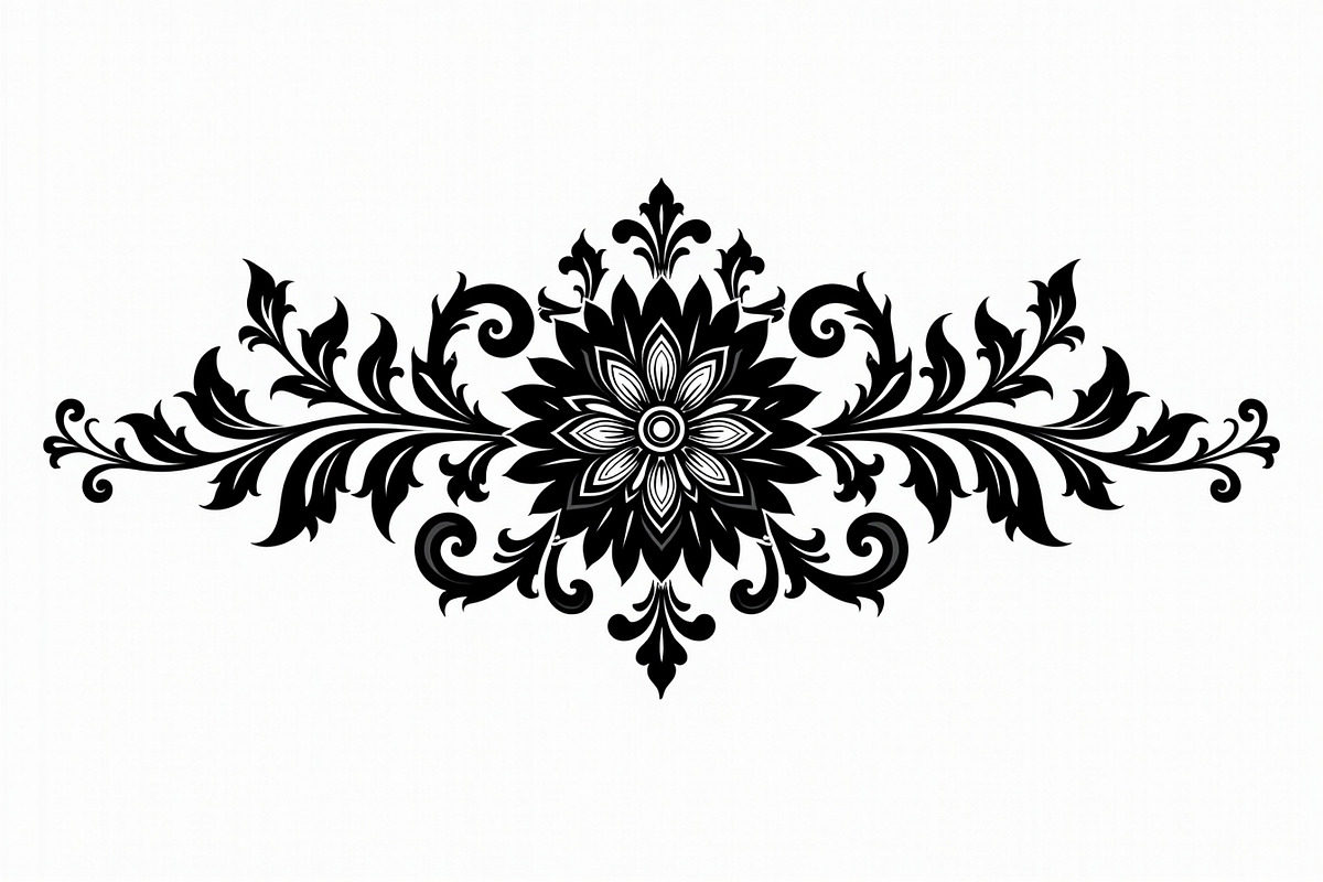 Elegant Floral Ornament Bundle, an Illustration by jahid234 (Photo 6 of 21)