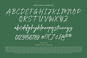 Brations Signature, a Font by din-studio.com (Thumbnail 6 of 16)