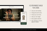GOLDEN HOUR | Wix Website Template, a Wix Template by Fourteen Creative Co. (Thumbnail 5 of 8)