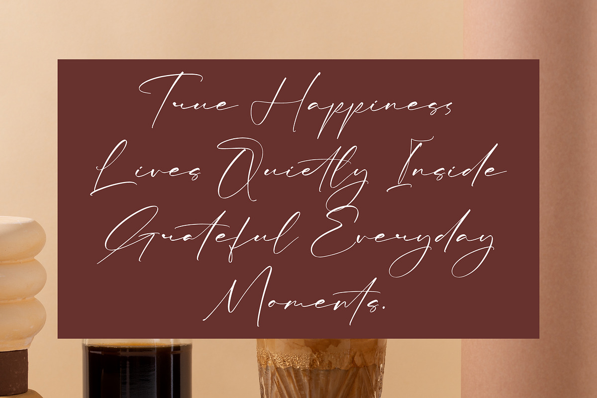 Magical Delight Modern Signature, a Script Font by Integritype Studio (Photo 4 of 15)