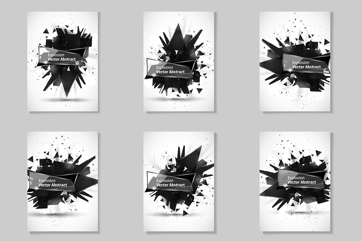 Vector set of abstract objects., an Object Graphic by Nomber_86 (Photo 4 of 8)