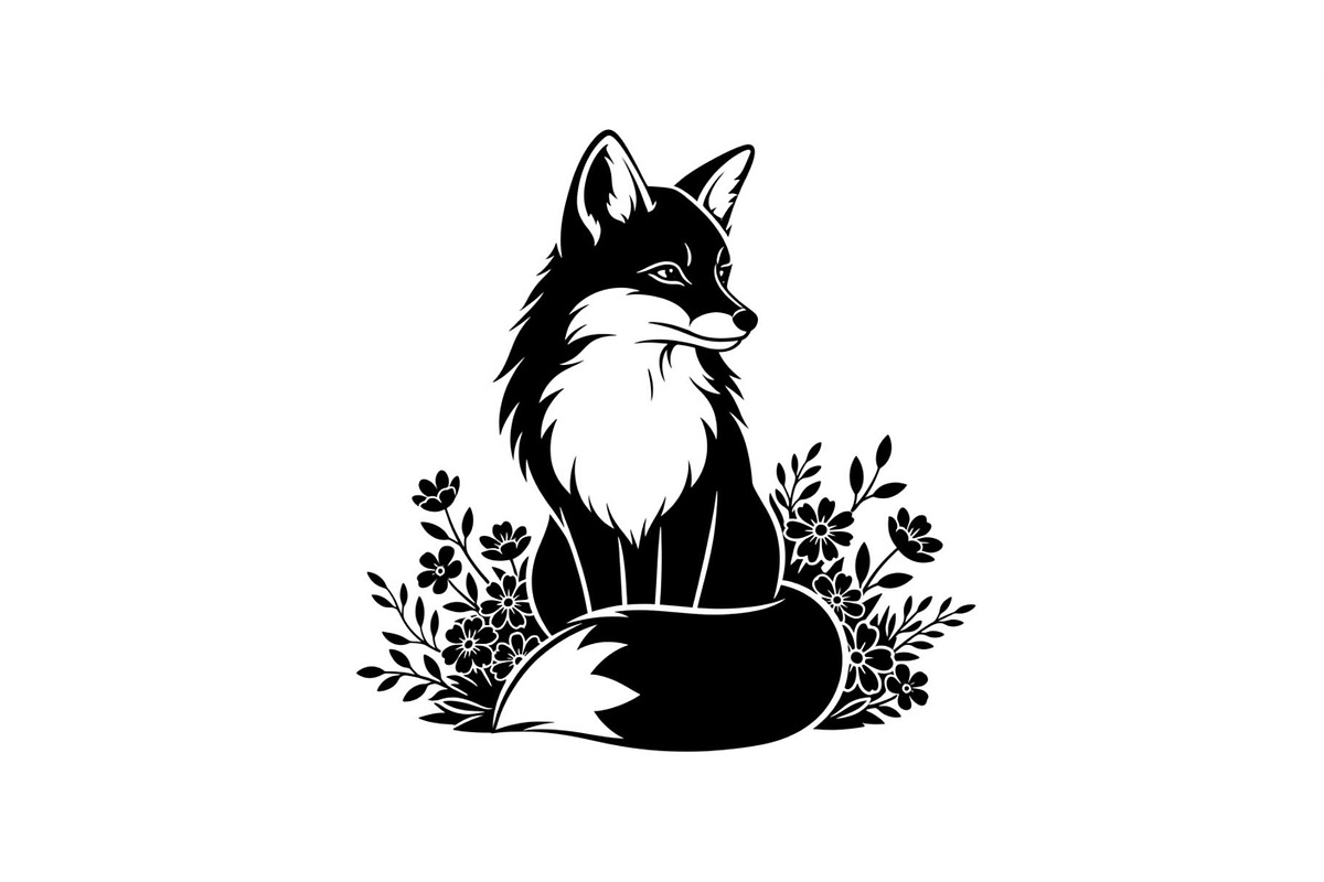 Cute Fox Silhouette Bundle, an Illustration by Designs_River (Photo 19 of 31)