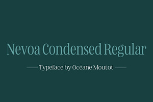 Nevoa Condensed Regular