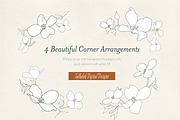Dogwood Days Hand-drawn Clipart, an Illustration by Tallulah Digital Designs (Thumbnail 2 of 4)