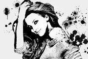 Vector Splash Photoshop Action, an Action Add-On by designvillage (Thumbnail 5 of 15)