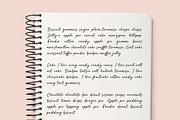 Caramel, a Handwritten Font by Sofia Skoog (Thumbnail 3 of 11)