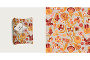 Floral Patterns Vector Clipart PNG, a Pattern Graphic by ARTMIRU (Thumbnail 13 of 15)