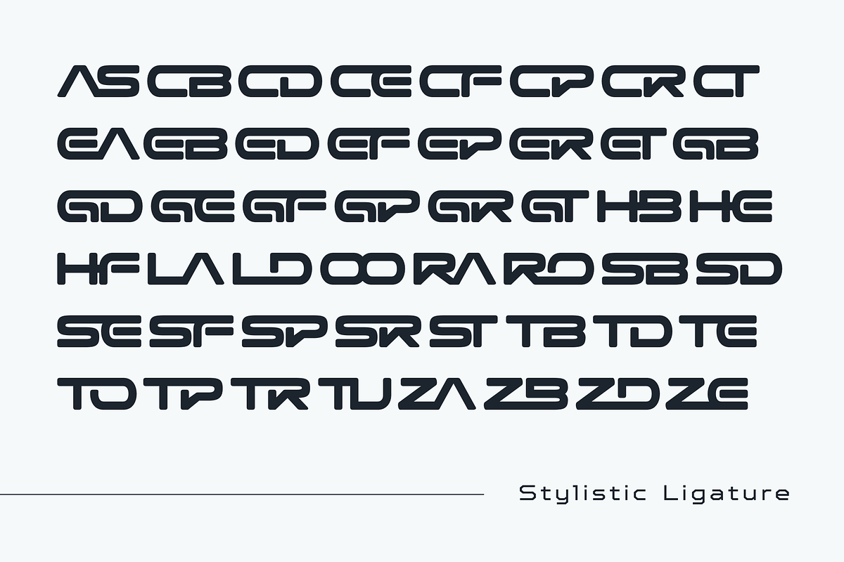 Meicre Sports - Racing Logo Font, a Sans Serif Font by Nirmana Visual (Photo 10 of 16)