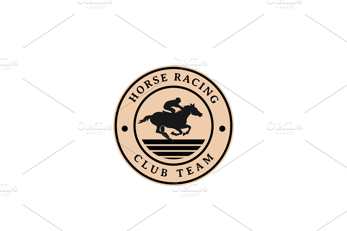 Vintage Horse Logo Design