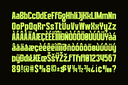 Bagile - Sports Condensed Font, a Sans Serif Font by Pandeka Studio (Thumbnail 9 of 9)