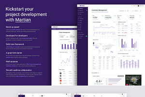 Martian - Admin Dashboard Template