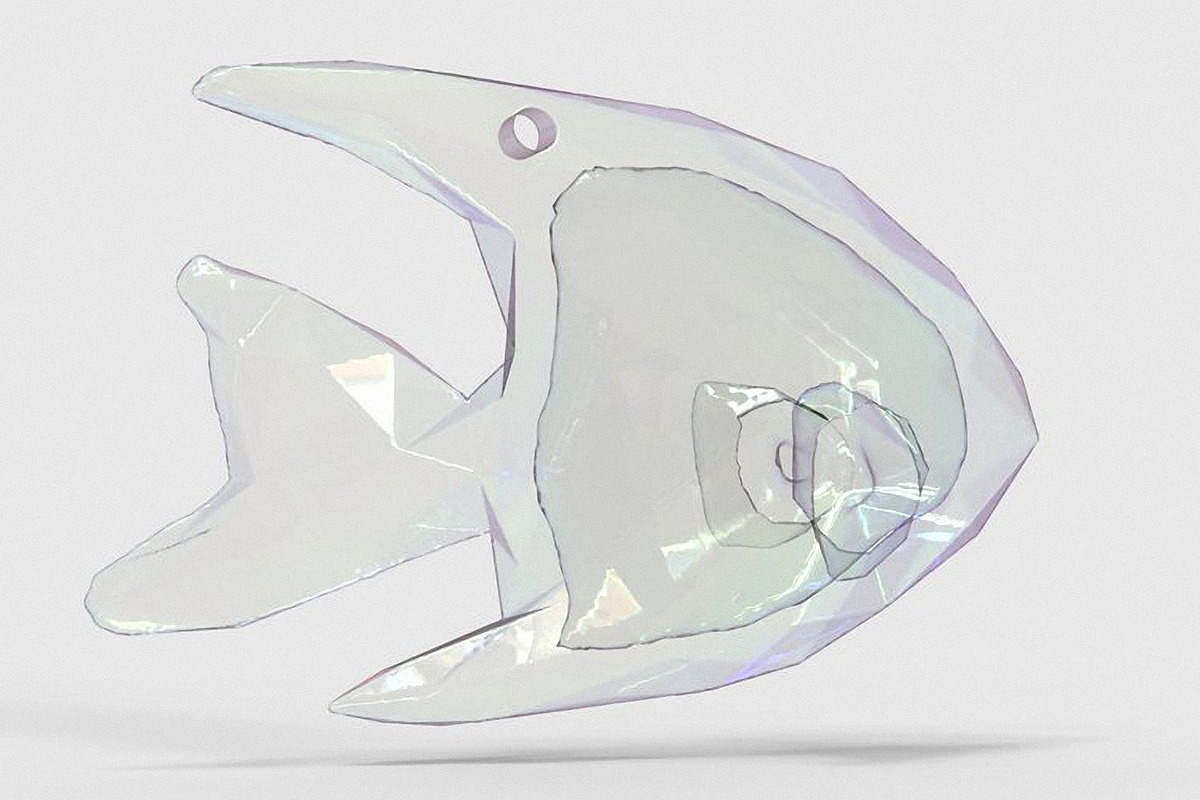 Angelfish - Ocean Charm 3D Model, an Animal 3D Model by Kseniya-Omega (Photo 6 of 6)