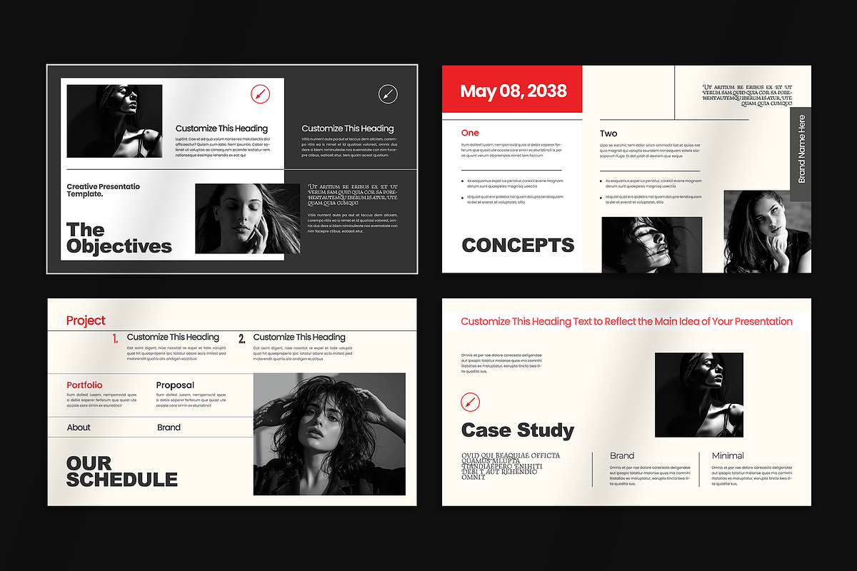 Brand Proposal Presentation Template, a Presentation Template by Oriofix (Photo 5 of 7)